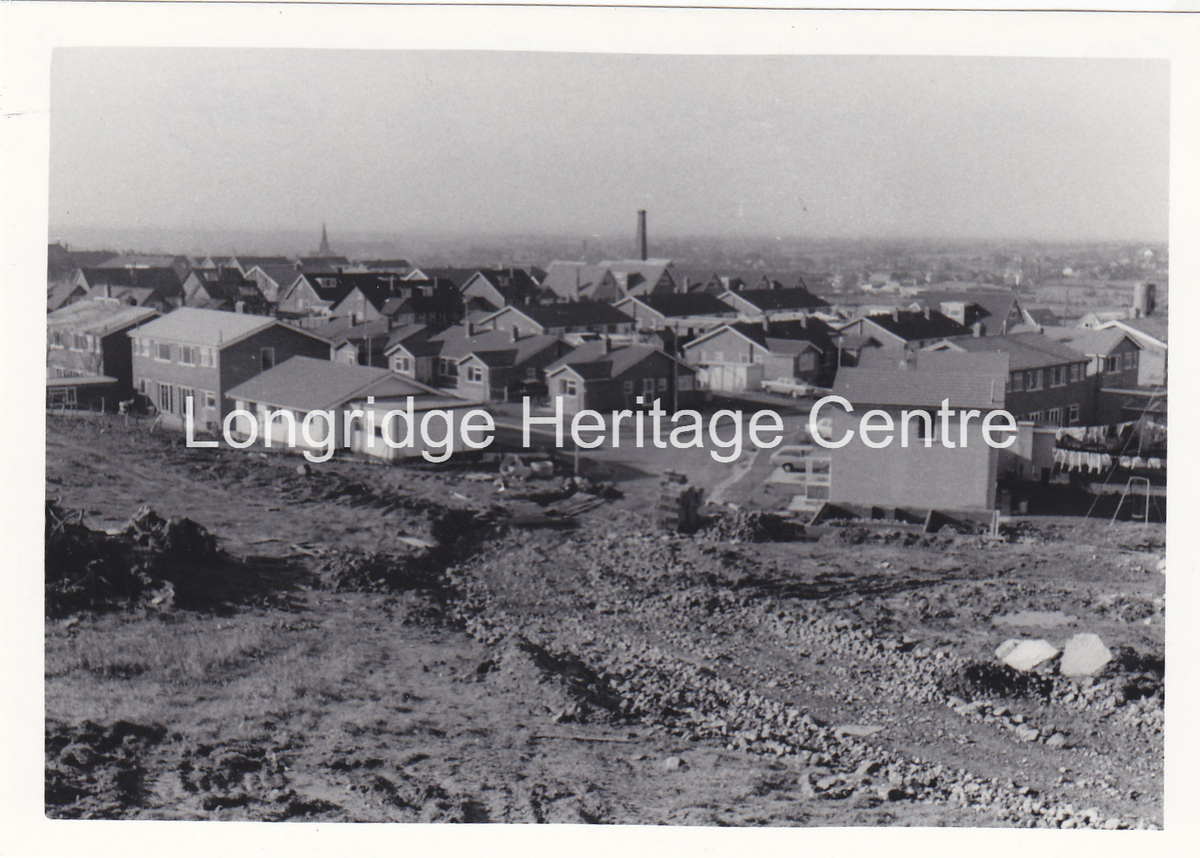 682C - Well Brow Drive & Chaigley Road - Under construction - 1970